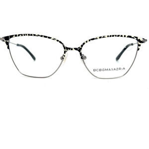 BCBGMAXAZRIA Henley Black Pattern Eyeglasses Frame 54-15-135mm H20679ffffffffff‎